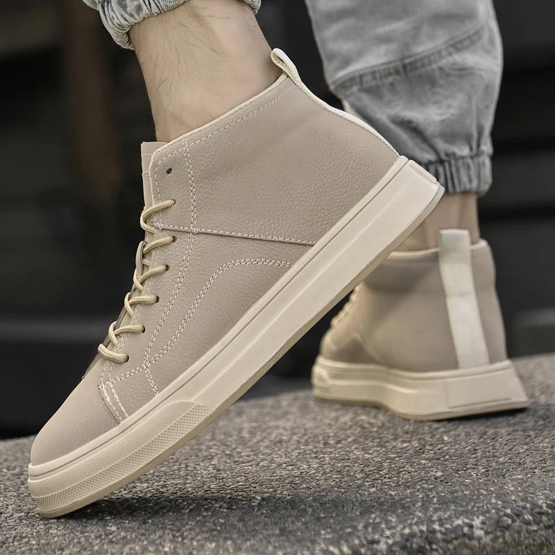 The Brooklyn Sneaker in Beige