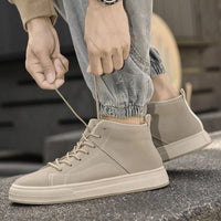 The Brooklyn Sneaker in Beige