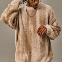 The Brooklyn Sweater in Khaki Wash