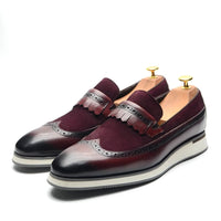 The Caldaro Kiltie Loafers in Cabernet