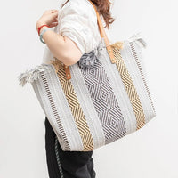 The Catalina Tote in Boho Beach