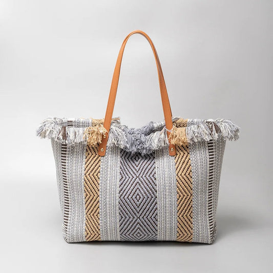 The Catalina Tote in Boho Beach