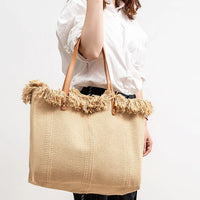 The Catalina Tote in Charcoal