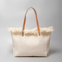 The Catalina Tote in Pearl