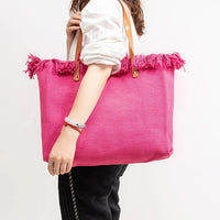 The Catalina Tote in Pink