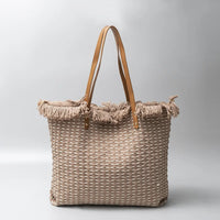 The Catalina Tote in Sienna Brown