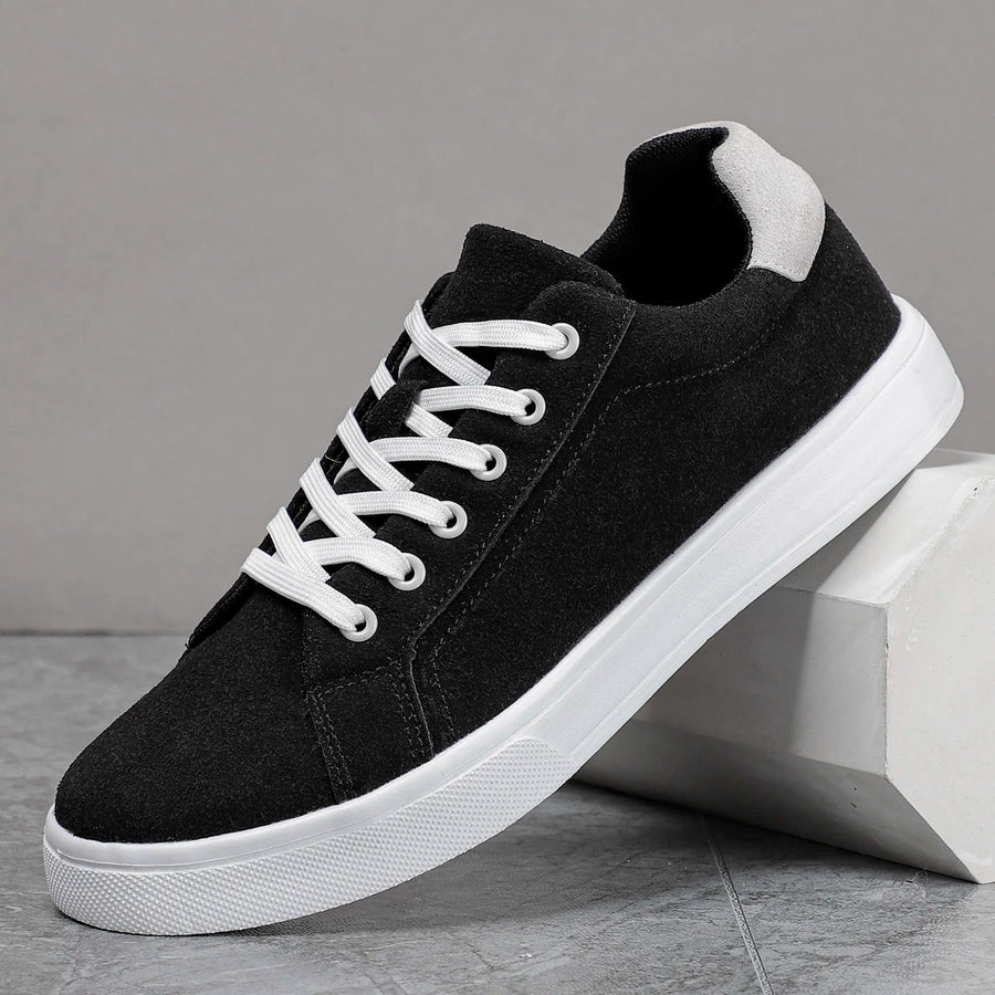 The Charlie East Sneaker in Black & White