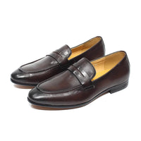 The Classic Palermo Penny Loafer in Espresso Brown