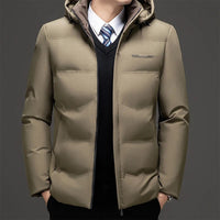 The Dario Duck Down Jacket in Khaki