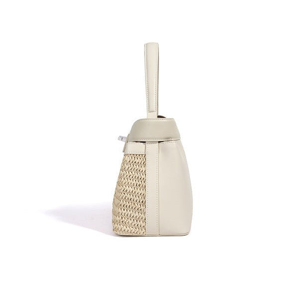 The Dion Handbag in Beige