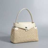 The Dion Handbag in Beige