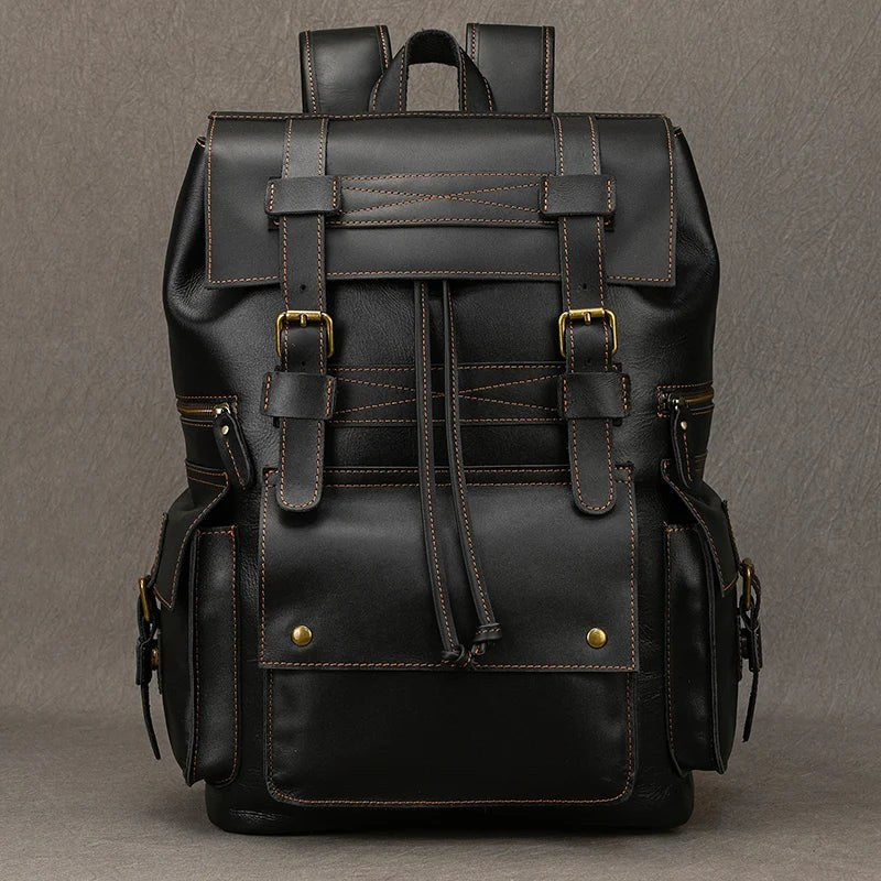 The Elan Prestige Backpack in Charcoal