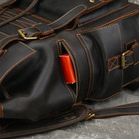 The Elan Prestige Backpack in Charcoal