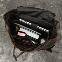 The Elan Prestige Backpack in Red Brown