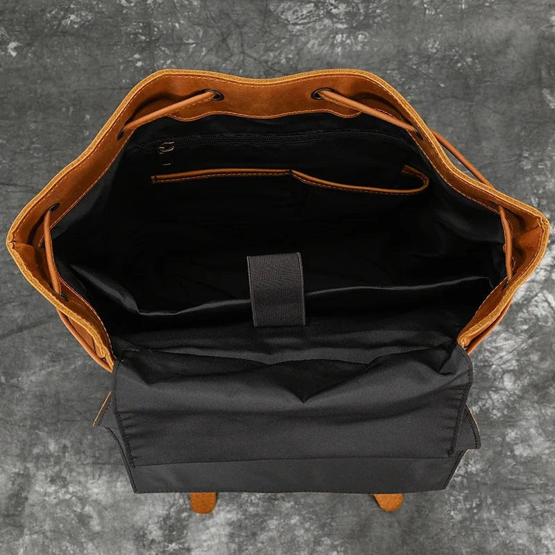 The Elan Prestige Backpack in Sienna Brown