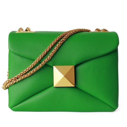 The Elise Handbag in Verde