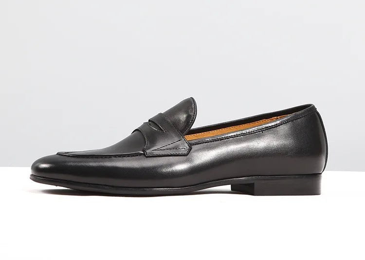 The Enzo Loafer in Black