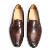 The Enzo Loafer in Coffee