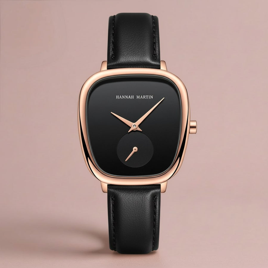 The Hannah Wristwatch, 34mm in Charcoal