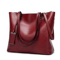 The Kensington Tote in Burgundy