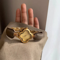 The Lady Luck Timepiece in Mocha & Gold