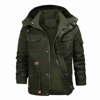 The Last Frontier Coat in Army Green