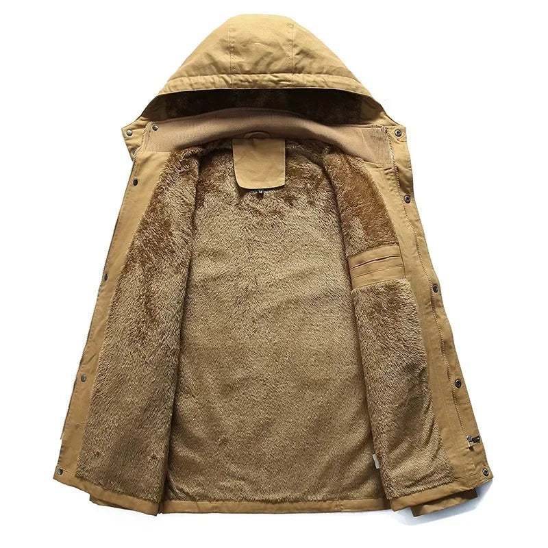 The Last Frontier Coat in Khaki