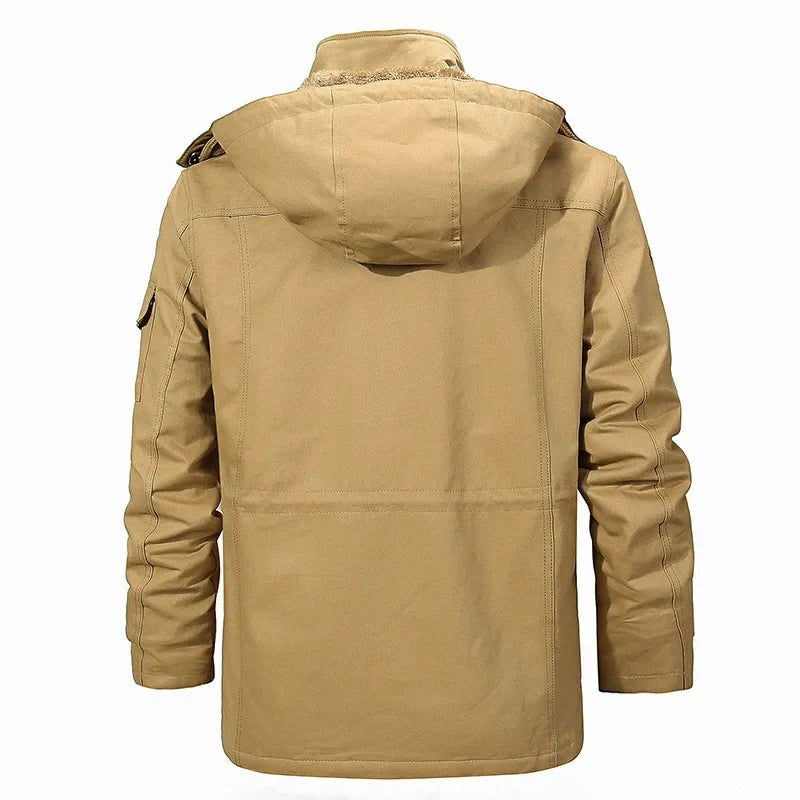 The Last Frontier Coat in Khaki