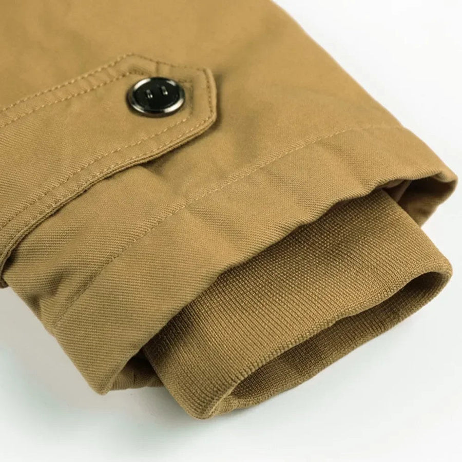 The Last Frontier Coat in Khaki