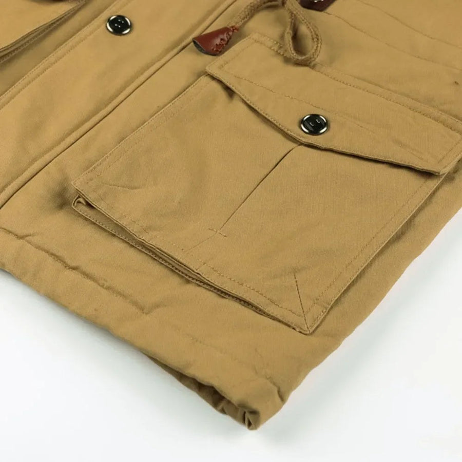 The Last Frontier Coat in Khaki