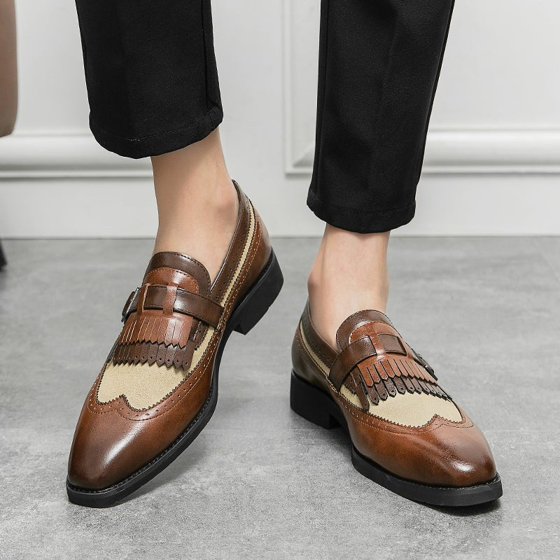 The Lorenzo Loafer in Sienna Brown