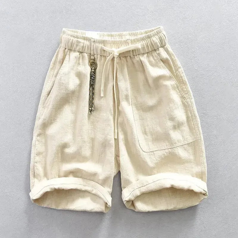 The Mallorca Shorts in Light Beige