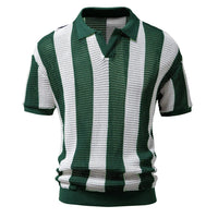 The Marbella Knit Polo in Emerald