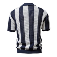 The Marbella Knit Polo in Royal Blue