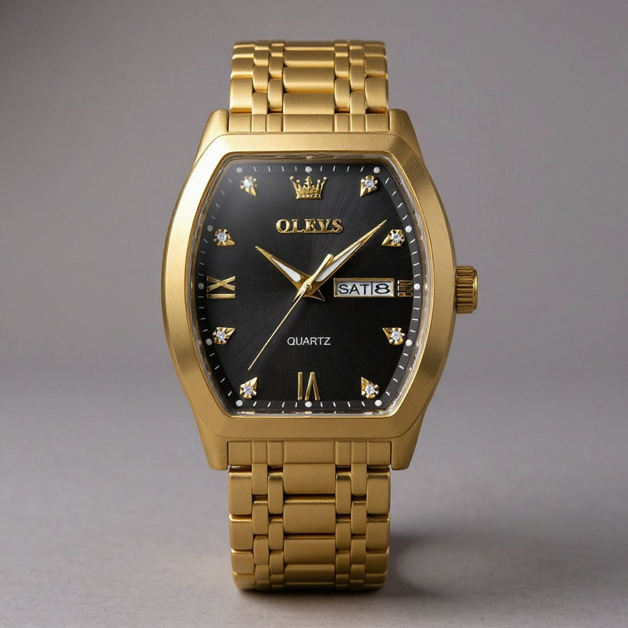 The Monaco, 39mm in Golden Charcoal