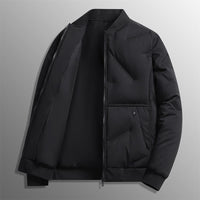 The Oslo Bomber Jacket in Charcoal