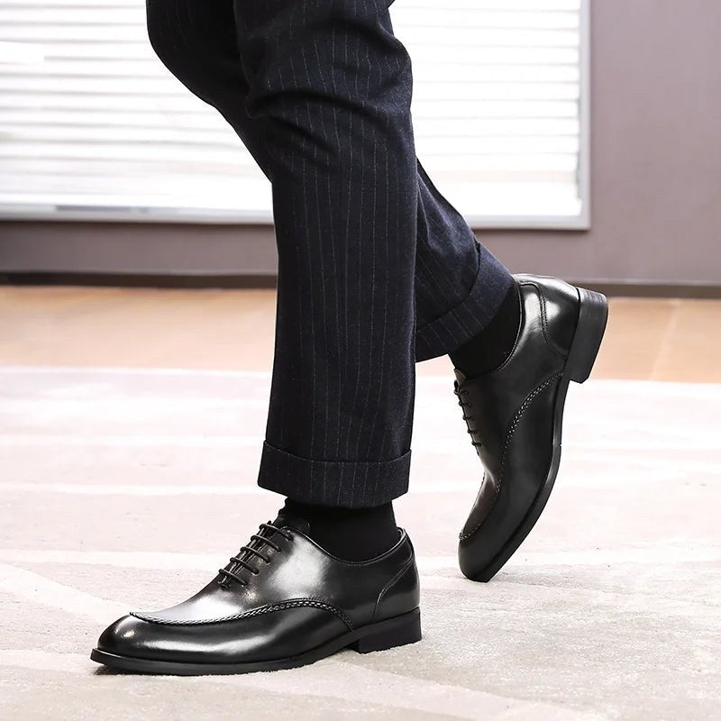The Oviedo Oxford in Charcoal