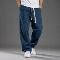 The Porto Linen Pant in Royal Blue