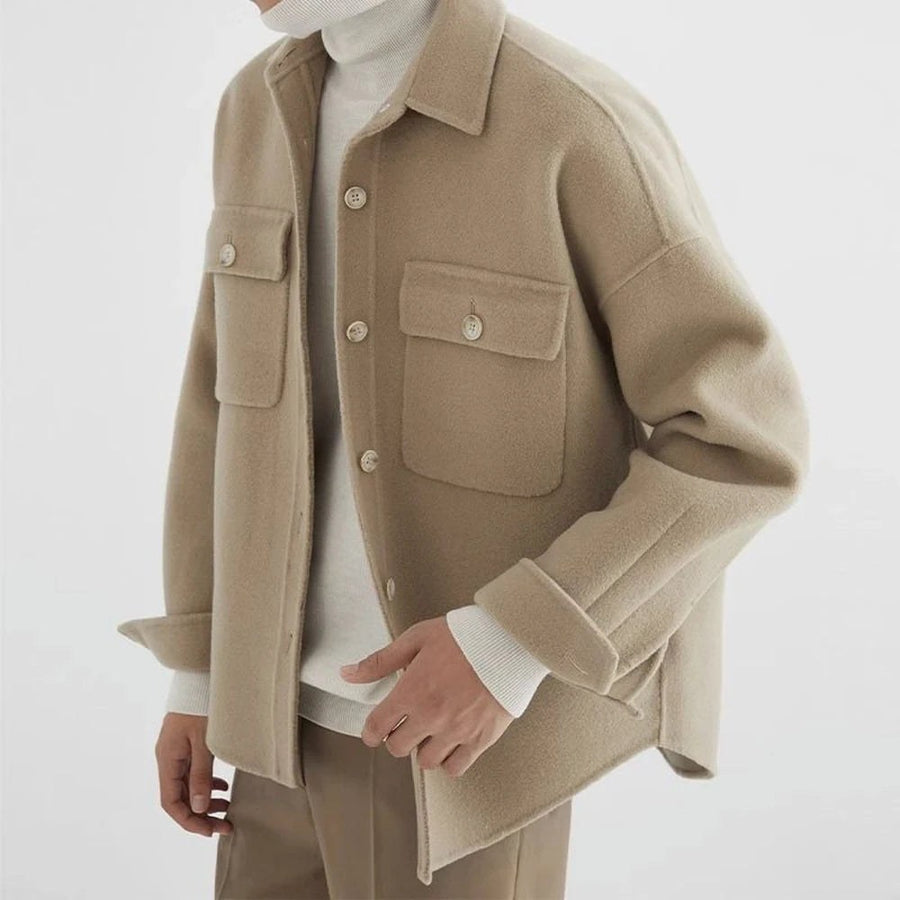 The Remington Wool Jacket in Khaki