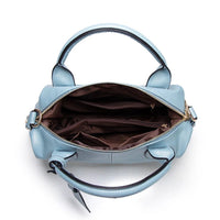 The Roma Bowler Bag in Baby Blue