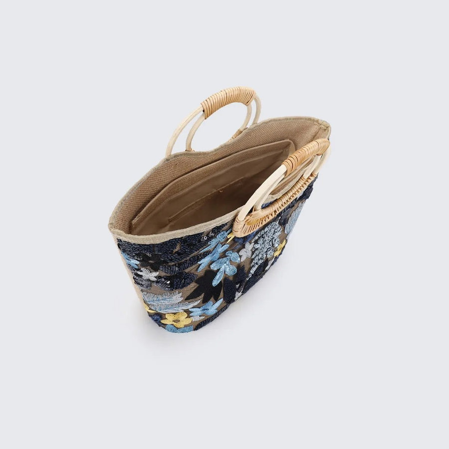 The Savanna Bloom Carryall in Bluebell