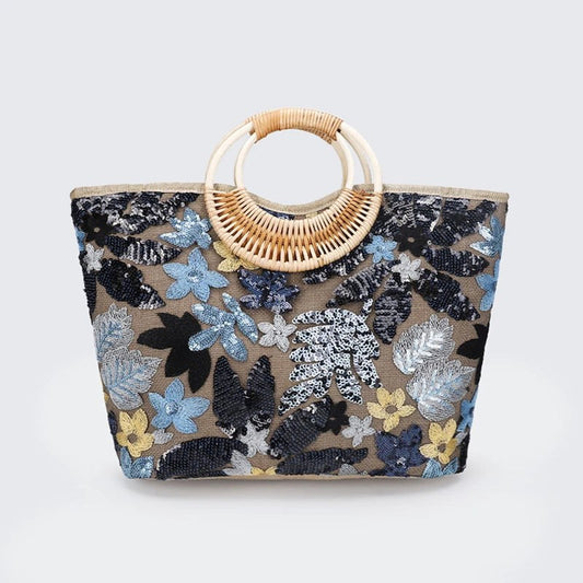 The Savanna Bloom Carryall in Bluebell
