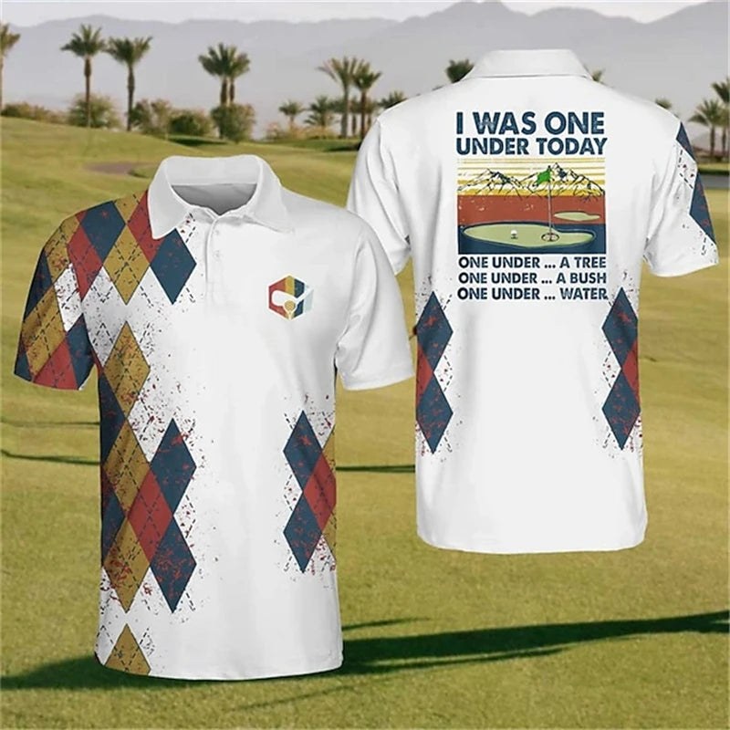 The Scratch Golfer Polo in Black