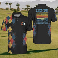 The Scratch Golfer Polo in Black