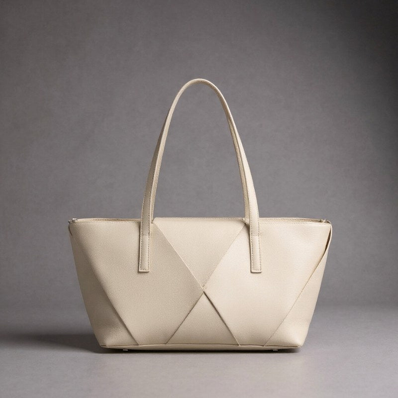 The Scultura Tote in Beige