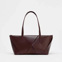The Scultura Tote in Burgundy