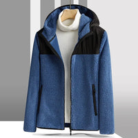 The Sunday Fleece Jacket in Carolina Blue