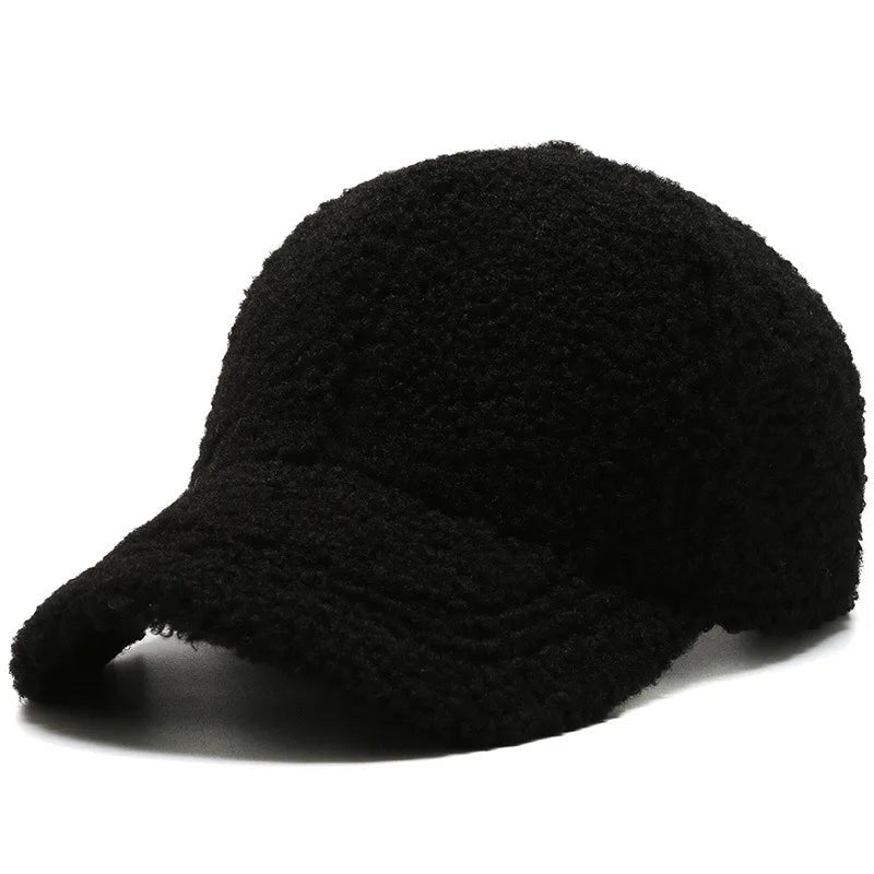 The Valentina Wool Cap in Charcoal
