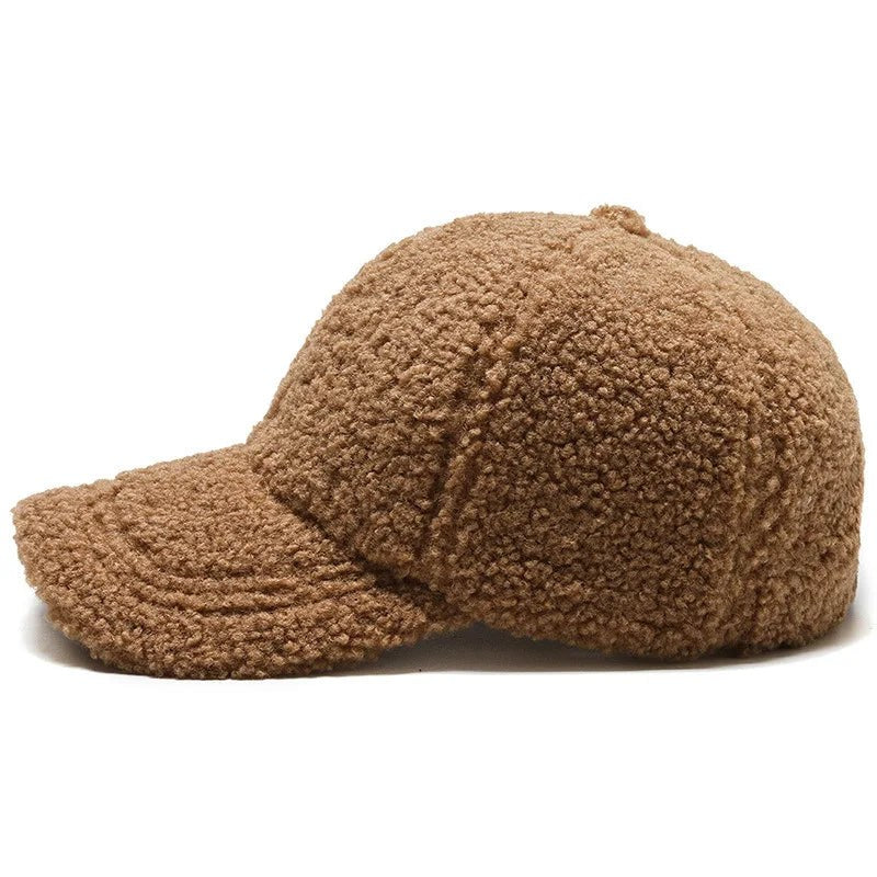 The Valentina Wool Cap in Espresso Brown
