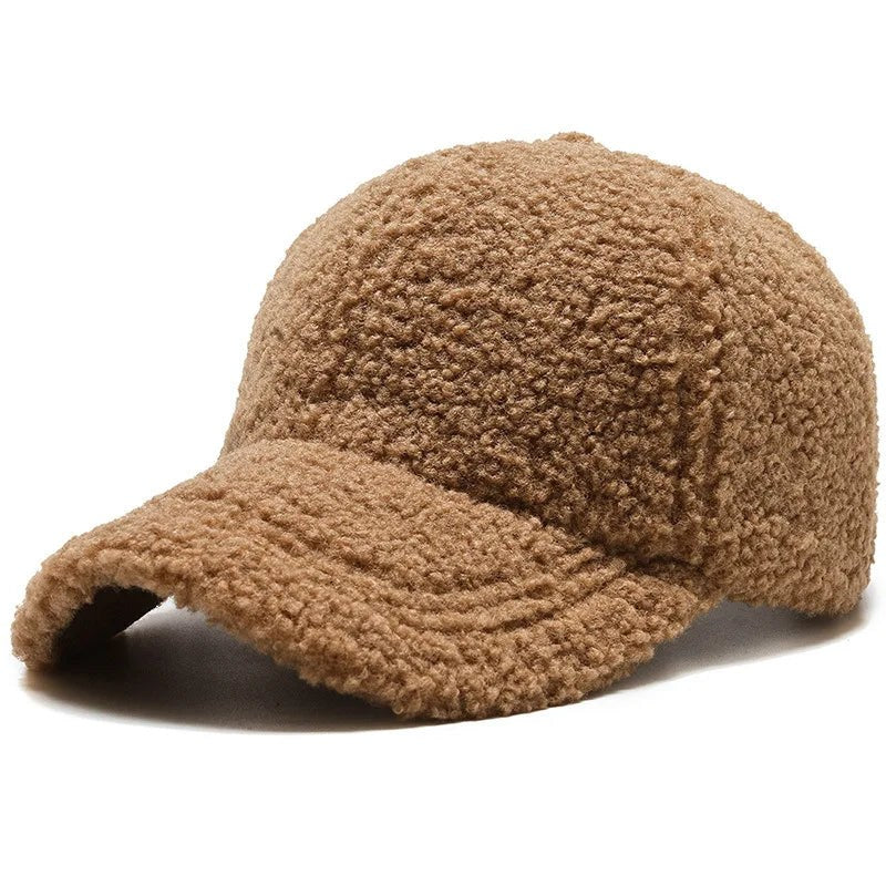 The Valentina Wool Cap in Espresso Brown